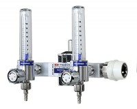 Medimeter Flowmetreli Çiftli O2-15 Litre